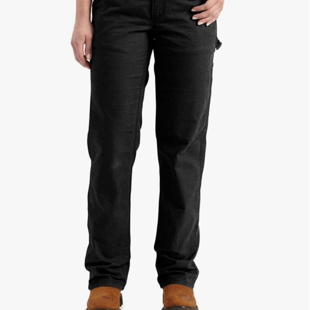 Carhartt Women's Straight Leg Pants in Black